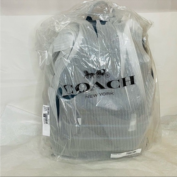 NWT Coach West Backpack with Coach Stripe. - Picture 6 of 6